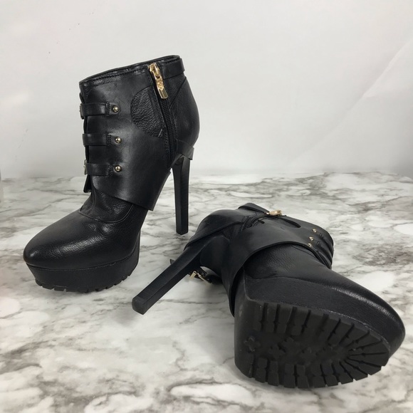 bcbgeneration black booties